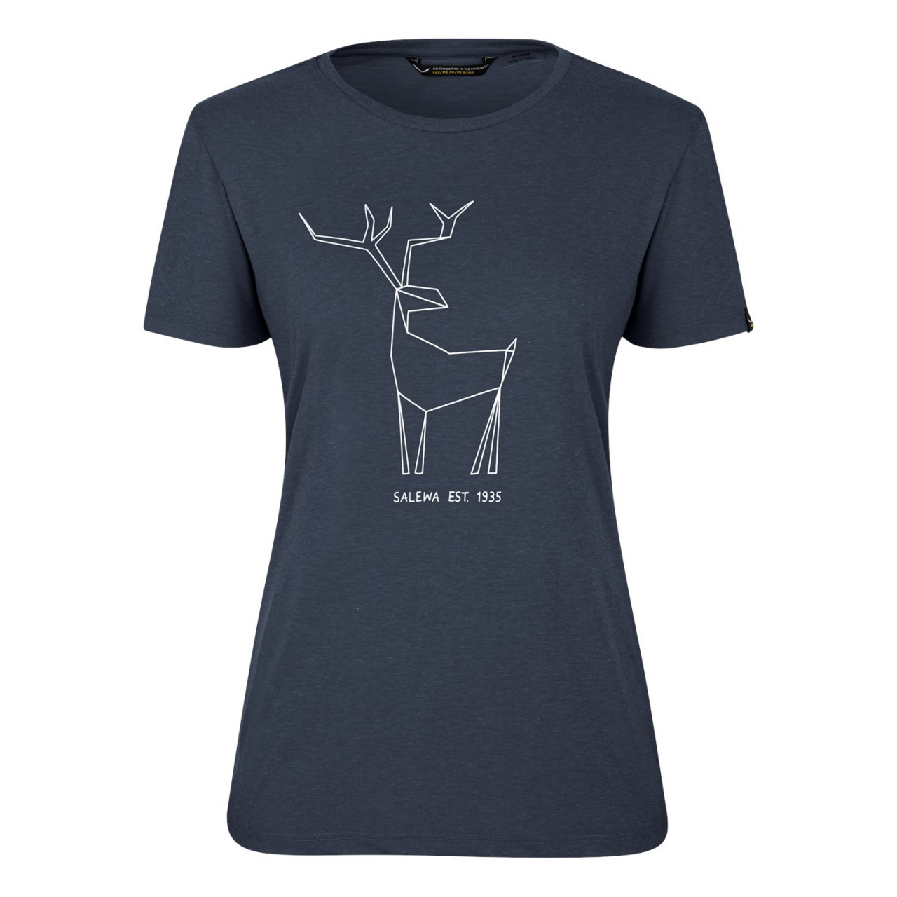 Salewa Deer Dry Short Sleeve Bayan T-Shirts Mavi/Lacivert Türkiye 294857GBR